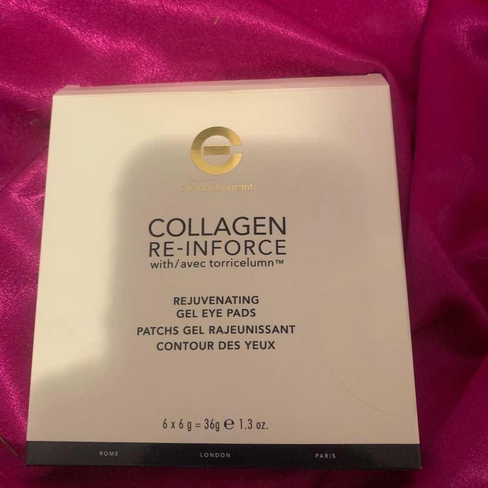 Elizabeth grant Collagen reinforced rejuvenating eye pads  x6